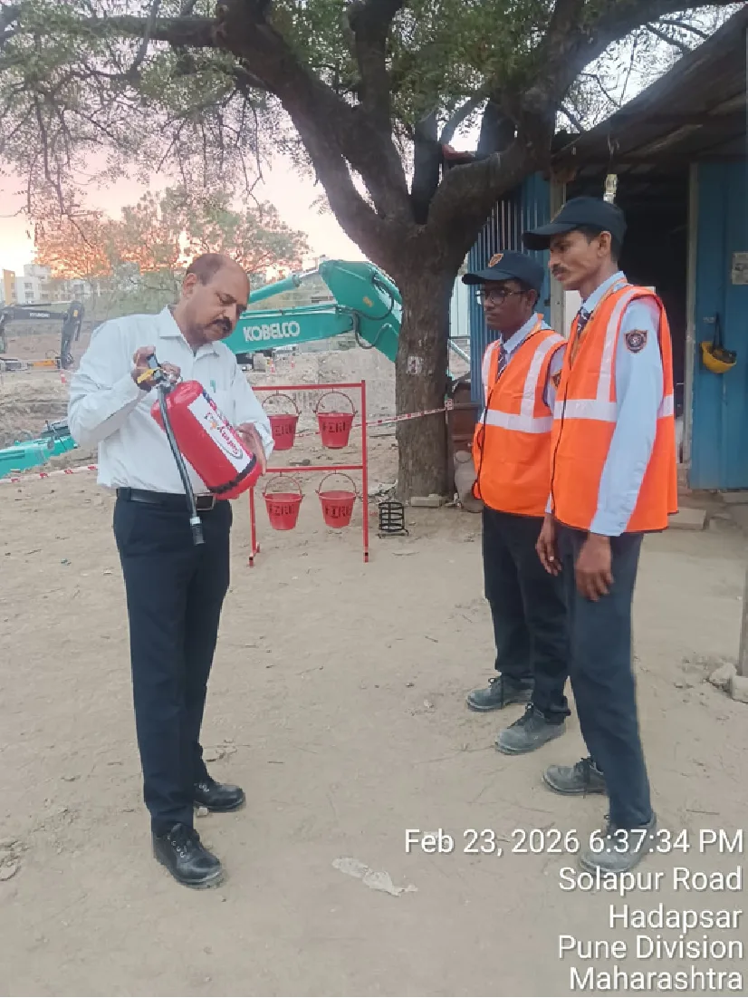 Fire Drill Instruction - Solapur Road